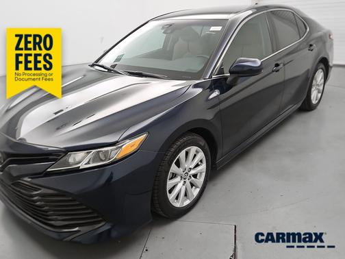 Blue 2020 Toyota Camry LE