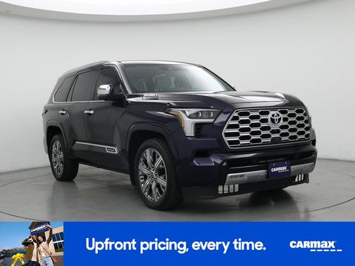 Blue 2024 Toyota Sequoia Capstone