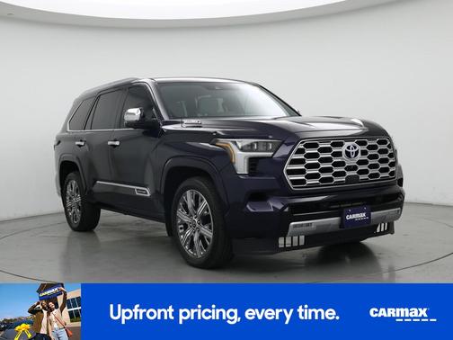 Blue 2024 Toyota Sequoia Capstone