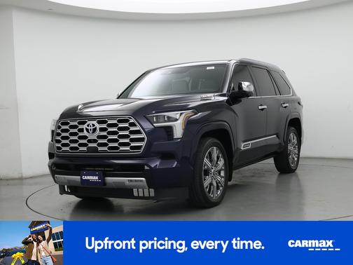 Blue 2024 Toyota Sequoia Capstone