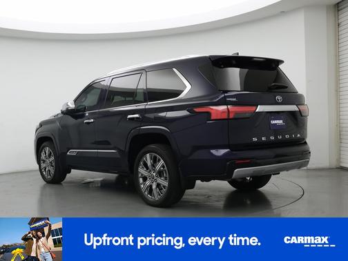 Blue 2024 Toyota Sequoia Capstone