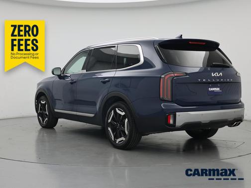 Blue 2024 Kia Telluride EX