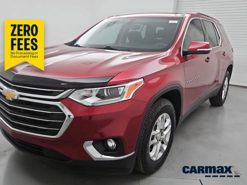Red 2019 Chevrolet Traverse LT