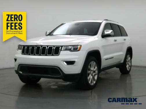 White 2017 Jeep Grand Cherokee Limited