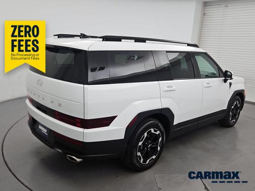 White 2025 Hyundai SANTA FE SEL