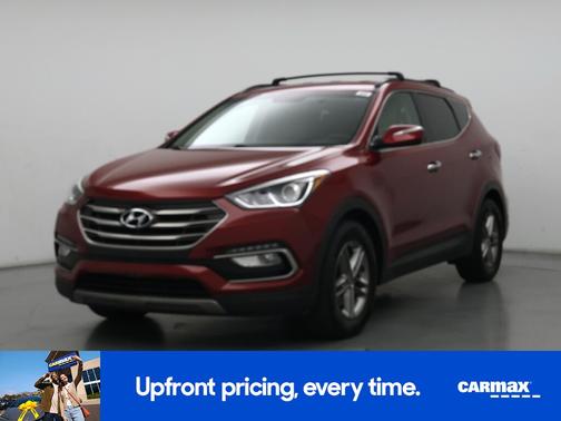 Red 2017 Hyundai Santa Fe Sport