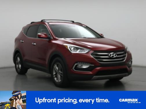 Red 2017 Hyundai Santa Fe Sport