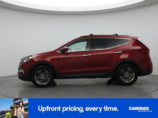 Red 2017 Hyundai Santa Fe Sport