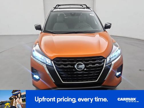 Orange 2021 Nissan Kicks SR