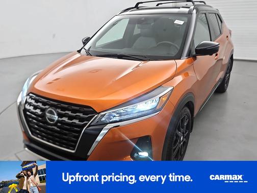 Orange 2021 Nissan Kicks SR
