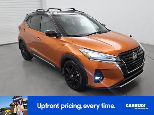 Orange 2021 Nissan Kicks SR