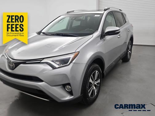 Silver 2018 Toyota RAV4 XLE