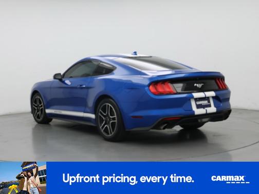 Blue 2021 Ford Mustang Ecoboost Premium
