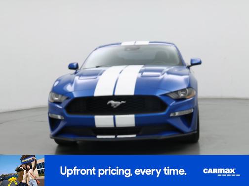 Blue 2021 Ford Mustang Ecoboost Premium