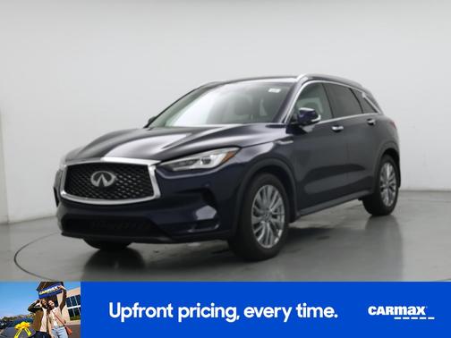 Blue 2023 INFINITI QX50 Luxe