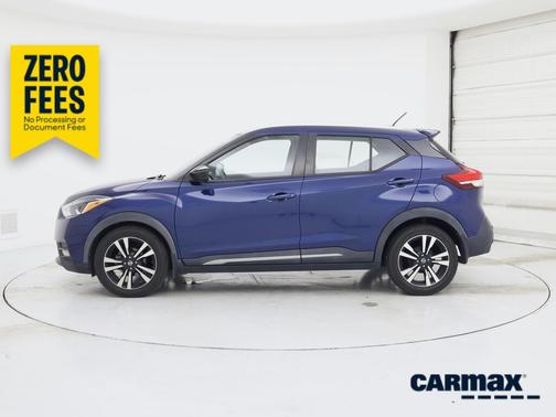 Blue 2020 Nissan Kicks SR