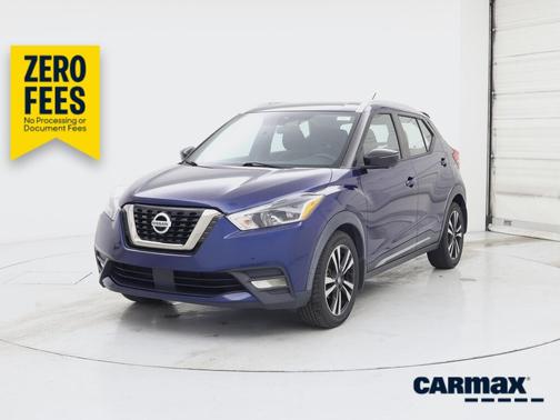 Blue 2020 Nissan Kicks SR