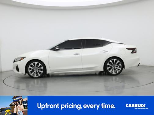 White 2021 Nissan Maxima Platinum