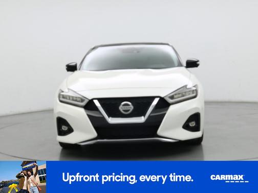 White 2021 Nissan Maxima Platinum