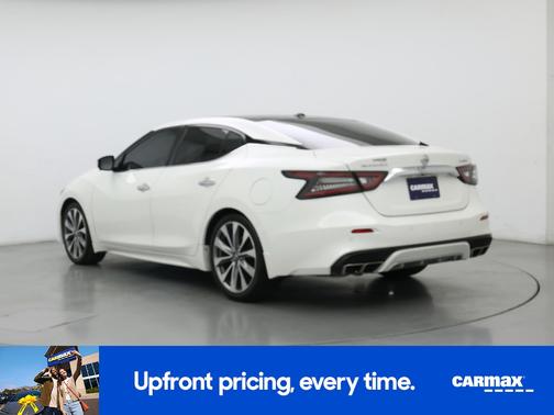 White 2021 Nissan Maxima Platinum