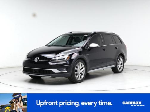 Black 2017 Volkswagen Golf Alltrack SEL