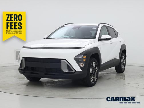 White 2025 Hyundai KONA SEL