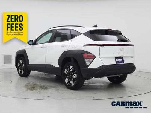 White 2025 Hyundai KONA SEL