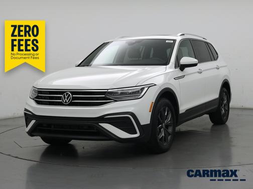 White 2022 Volkswagen Tiguan SE