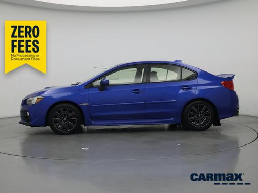Blue 2015 Subaru WRX Limited