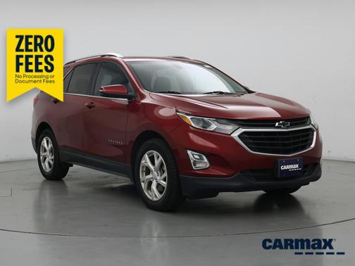 Red 2018 Chevrolet Equinox LT