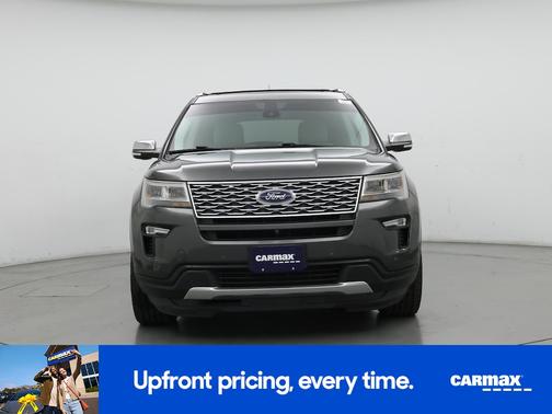 Gray 2018 Ford Explorer Platinum
