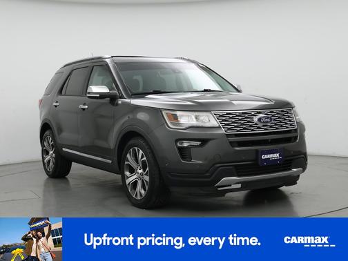 Gray 2018 Ford Explorer Platinum
