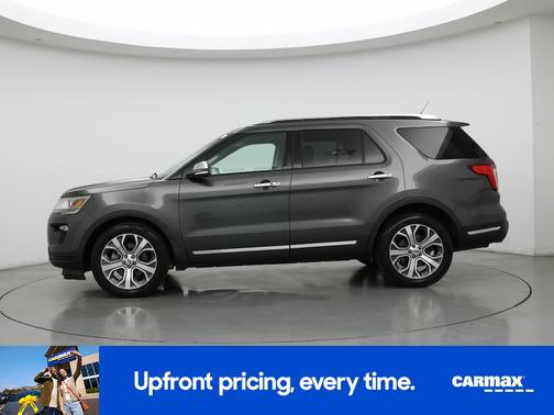 Gray 2018 Ford Explorer Platinum