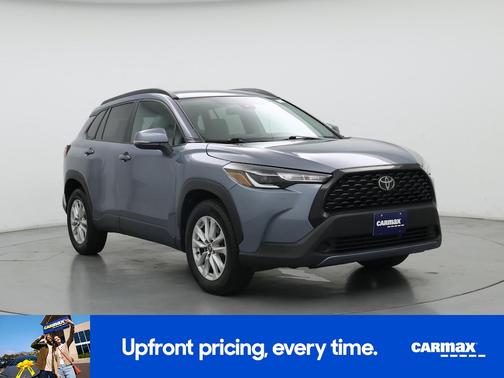 Blue 2022 Toyota Corolla Cross LE