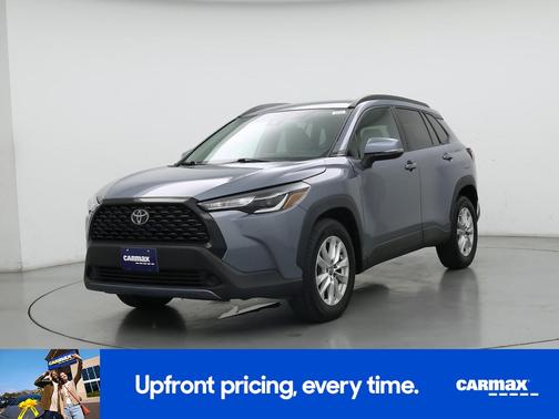 Blue 2022 Toyota Corolla Cross LE