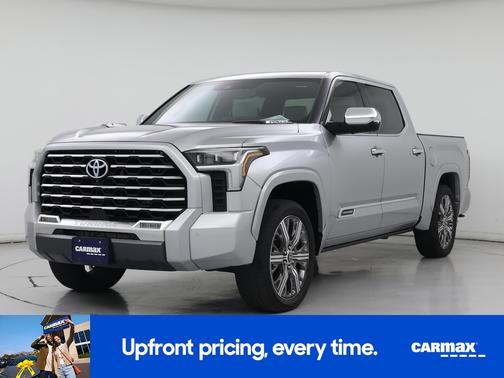 Silver 2022 Toyota Tundra Hybrid Capstone