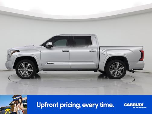 Silver 2022 Toyota Tundra Hybrid Capstone