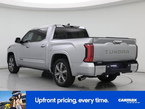 Silver 2022 Toyota Tundra Hybrid Capstone