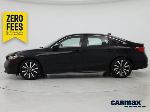 Black 2023 Honda Civic EX