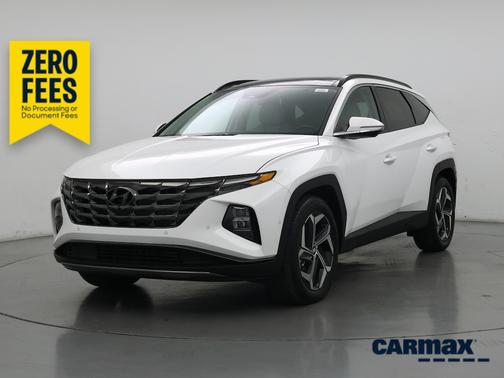White 2024 Hyundai TUCSON Limited
