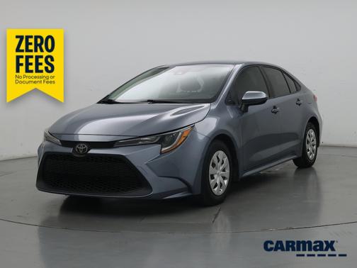 Blue 2020 Toyota Corolla L