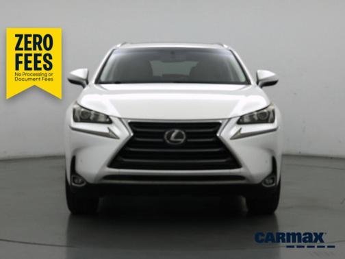 White 2016 Lexus NX 200t