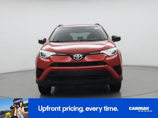 Red 2016 Toyota RAV4 LE