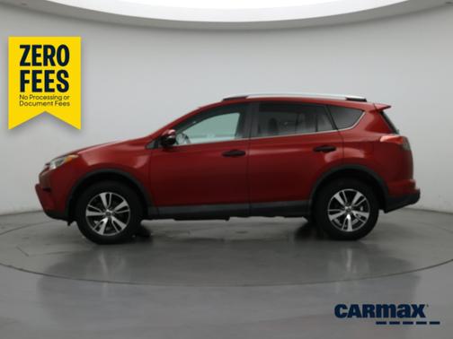 Red 2016 Toyota RAV4 XLE