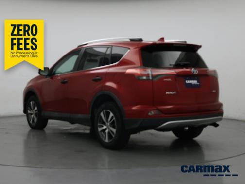 Red 2016 Toyota RAV4 XLE