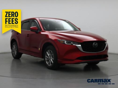 Red 2025 Mazda CX-5 2.5 S Preferred Package