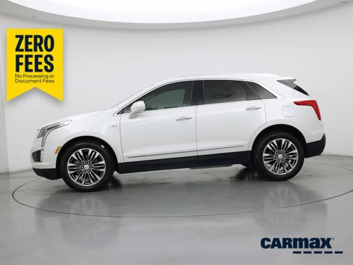 White 2018 Cadillac XT5 Premium Luxury