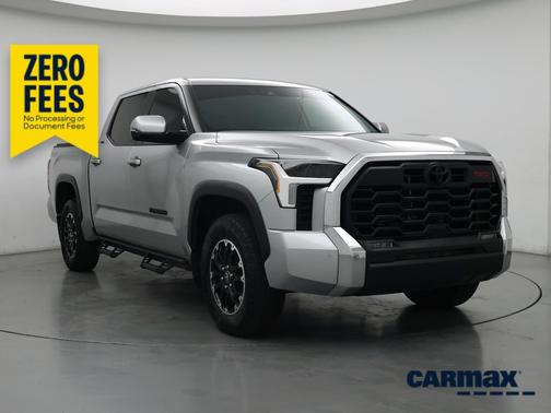 Silver 2025 Toyota Tundra SR5