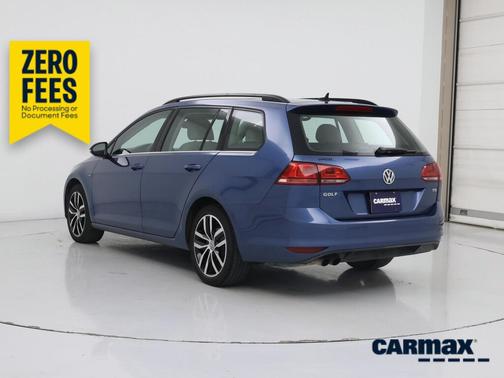 Blue 2016 Volkswagen Golf Limited