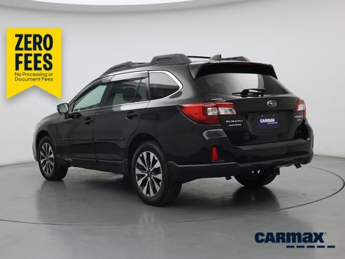 Black 2017 Subaru Outback 3.6R Limited